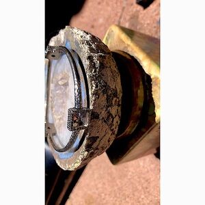 Lovely Graziano CN Silver metal Rhinestone Bracelet.